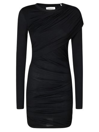 Isabel Marant Bodycon Midi Dress with Smooth Texture