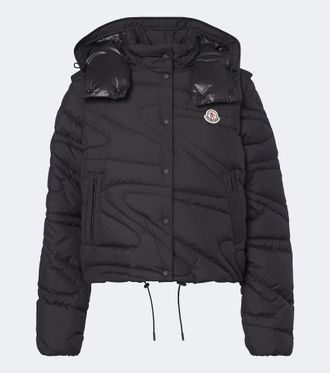 Moncler Leona hooded down jacket