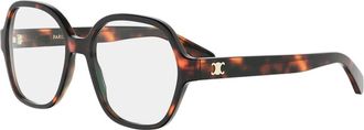 Celine Celine - Triomphe Mini Optisch Montuur - unisex - Accessoires - Bruin - Maat: 55 MM