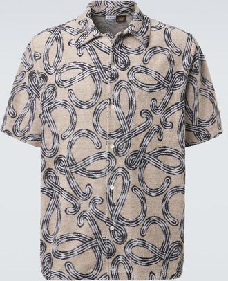 Loewe Paulas Ibiza cotton-blend terry shirt