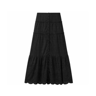 Isabel Marant Paoline Skirt - female - Isabel Marant - Maxi Skirts - Black - S - Skirts