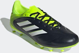 adidas Fussballschuh ADIDAS PERFORMANCE COPA PURE 3 LEAGUE FG/MG, Damen, Gr. 42,5, weiss (core schwarz, cloud wei&szlig;, lucid lemon), Synthetik, Schuhe Fussballs
