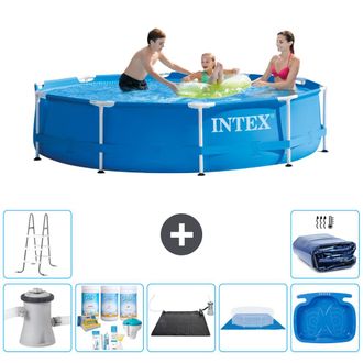 Intex Piscina Con Estructura Redonda - 305x76 Cm - 8-piezas S20464