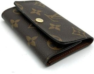 Louis Vuitton Pre-owned Accessories, female, Brown, Size: ONE SIZE Pre-owned Canvas key-holders