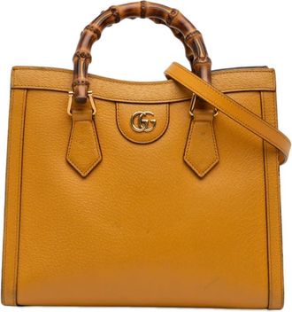 Gucci Pre-owned Gucci Medium Calfskin Bamboo Diana Satchel Ladies 9UW7DI9YMJN7O7A9