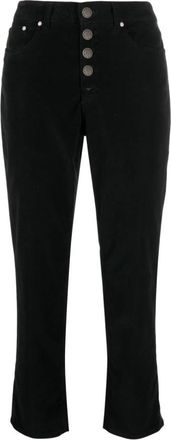 Dondup Cropped Jeans - Dames - Cropped Jeans - Zwart - W25 - Jeans