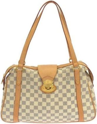 Louis Vuitton Borsa a spalla Pre-owned Damier Azur - - Pre-owned - Donna - Beige - ONE SIZE
