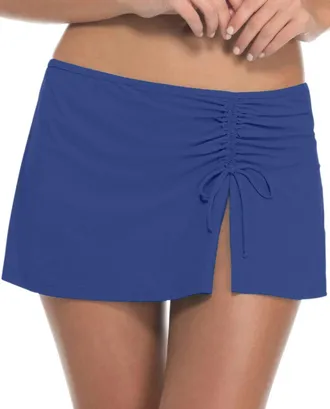 Gottex Tutti Frutti Cinch Swim Skirt In Blueberry