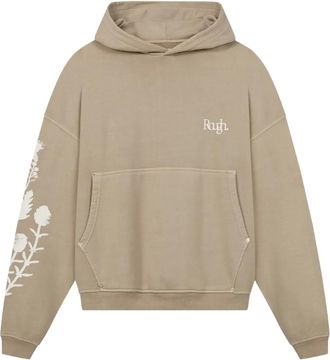 Rough. Felpa con cappuccio - Marrone