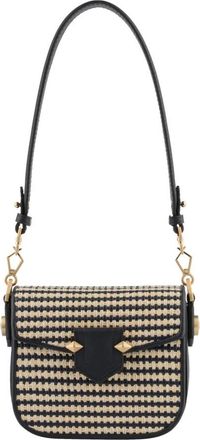 Pourchet S&egrave;vres Tress&eacute; - Dames - Schoudertassen - Blauw - ONE Size - Katoen - Tassen