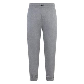 Philipp Plein Broeken, Heren, Grijs, 3Xl, Katoen, Basic Joggers