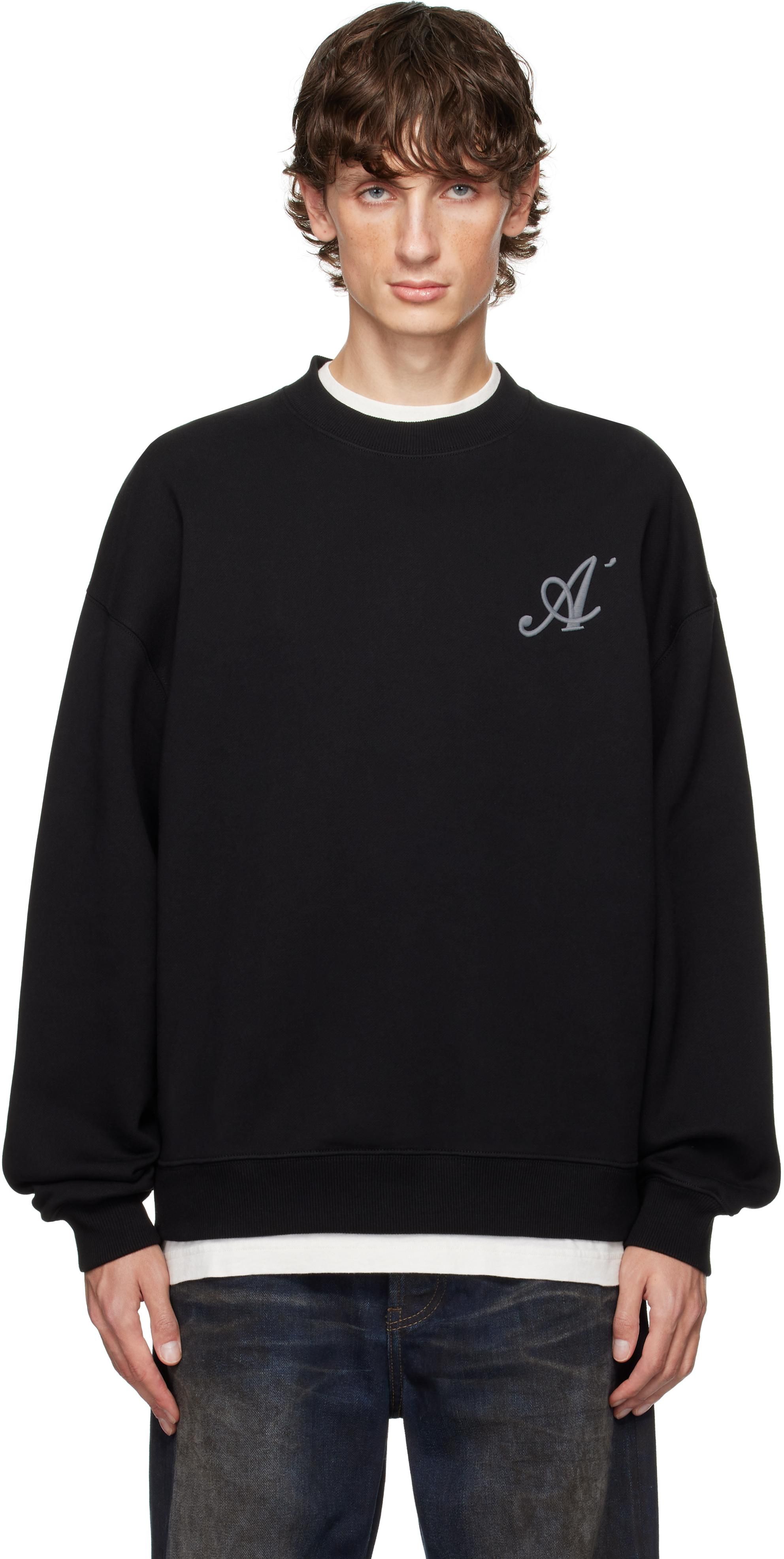 Axel Arigato: Black Crew Neck Sweaters now up to −53
