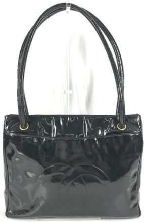 Chanel Pre-owned Tote Bags, female, Black, Size: ONE SIZE Pre-owned Fabric Tote Bag