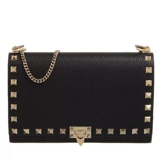 Valentino Garavani Schultertasche - Mini Bag Rockstud Studs - Gr. unisize - in Schwarz - für Damen