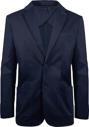 Raging Bull Raging Bull Mens Casual Blazer - Navy Cotton - Size X-Large