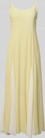 Vero Moda Ausgestelltes Cocktailkleid mit verstellbaren Spaghettitr&auml;gern Modell RAELYNN in Hellgelb, Gr&ouml;&szlig;e XL