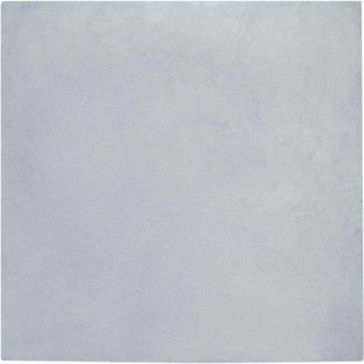 vidaXL Faux Rabbit Fur Rug Olite Grey 240 x 240 cm Polyester vidaXL