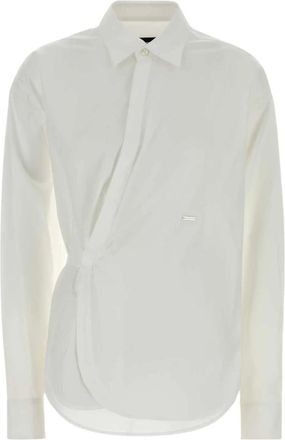 Dsquared2 Shirts - Dames - Overhemden - Wit - XS - Overhemden