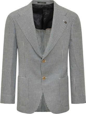 Gabriele Pasini Double-Breasted Blazer - Heren - Blazers - Grijs - L - Jassen