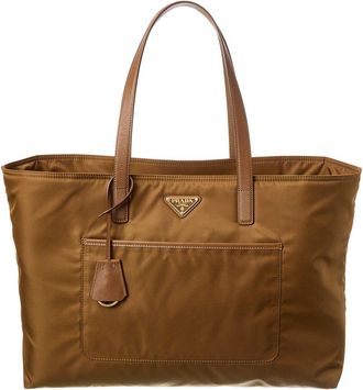 Prada Re-Edition 1978 Large Nylon & Saffiano Leather Tote