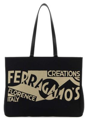 Ferragamo: Black Tote Bags now up to −53% | Stylight