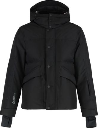 Moncler Elfin Short Down Jacket - Dames - Winterjassen - Zwart - S - Katoen - Jassen