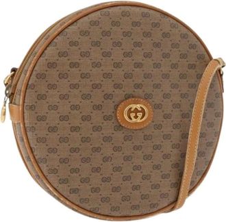 Gucci Pre-owned Vintage Micro Small GG Canvas Shoulder Bag - - Pre-owned - Donna - Beige - ONE SIZE