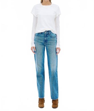 Slvrlake Denim Sophie Long Slim Straight Jeans In How Sweet It Is