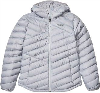 Marmot Womens Highlander Hoody In Sleet