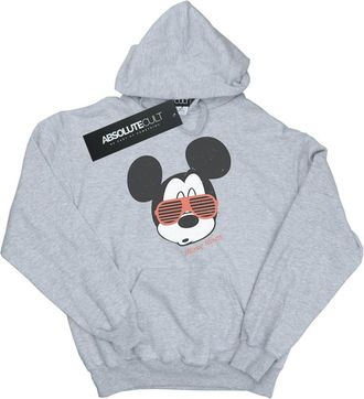Disney Dames/Dames Mickey Mouse Zonnebril Hoodie (Sportgrijs)