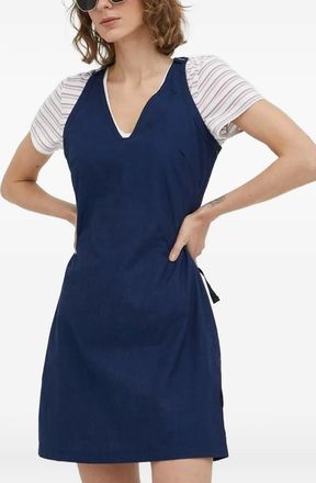 G-Star Abito corto con scollo a V - Blu