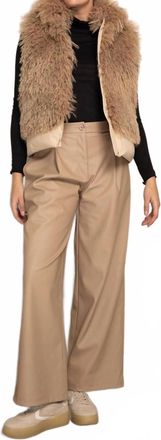 Zhrill Zhane Vest In Taupe