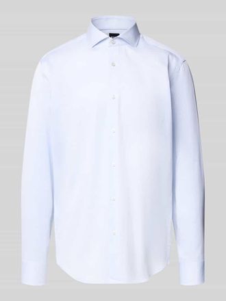 HUGO BOSS Regular Fit Businesshemd aus reiner Baumwolle Modell JOE in Bleu, Gr&ouml;&szlig;e 39