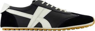 Tory Burch Hank Field Sneaker - Dames - Sneakers - Zwart - 39 EU - Leer - Schoenen