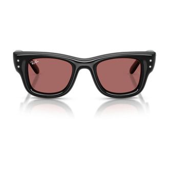 Ray-Ban Wayfarer Puffer - unisex - Zonnebrillen - Zwart - 47 MM - Accessoires