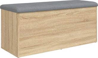 vidaXL Vidaxl - Panca Portaoggetti Rovere Sonoma 102x42x45 Cm Legno Multistrato
