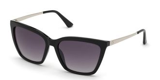 Guess GU7701 01C Womens Sunglasses Black Size 56