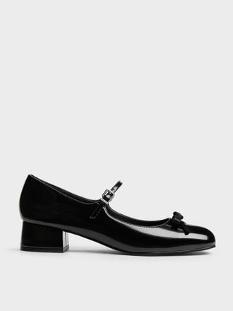 Charles & Keith Kelis Rose-Bow Mary Jane Pumps