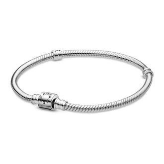 Pandora Moments Barrel Clasp Snake Chain Bracelet