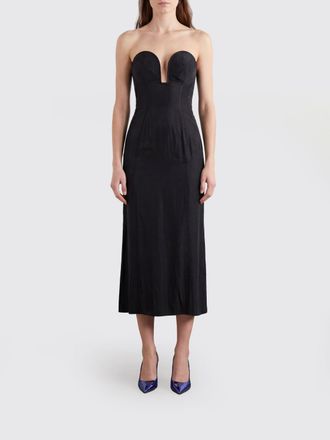 Paco Rabanne Stretch Viscose Midi Dress