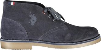 U.S.Polo Association Blauwe Veterschoenen Herenlaarzen - Heren - Veterlaarzen - Blauw - 44 EU - Schoenen