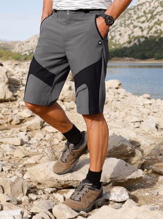 Catamaran Trainingshose CATAMARAN, Herren, Gr. 48, Normalgr&ouml;ssen, anthrazit, schwarz, 93% Polyester, 7% Elasthan, gemustert, mehrfarbig, unifarben, Hosen Traini