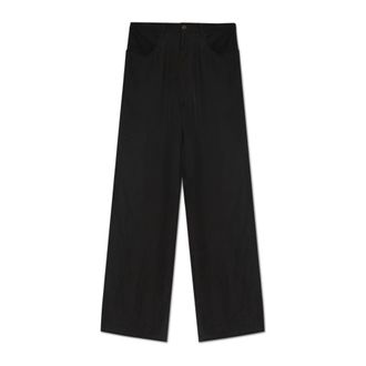 Balenciaga Suit Trousers, male, Black, Size: S Oversize Trousers