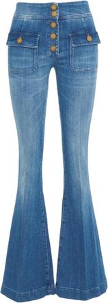 Seafarer Anais Flared Jeans - Dames - Flared Jeans - Blauw - W30 - Denim - Jeans
