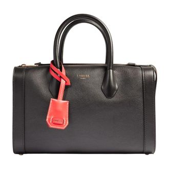 Lancel Bcbg Zwarte Leren Handtas - Dames - Handtassen - Zwart - ONE Size - Leer - Tassen