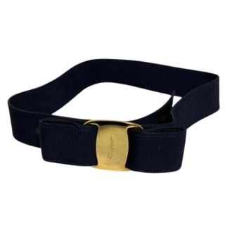 Ferragamo Pre-owned Ribbon Belt - female - Salvatore Ferragamo Pre-owned - Vintage Belts - Blue - ONE SIZE - Pre-owned