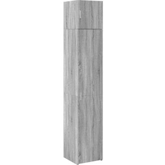 vidaXL Armario Estrecho Madera Ingenier&iacute;a Gris Sonoma 40x42,5x225 Cm Vidaxl