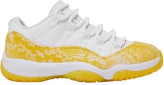 Nike Jordan Gele Snakeskin Retro Lage Sneakers - Dames - Fitnessschoenen - Wit - 36 1/2 EU - Fitness
