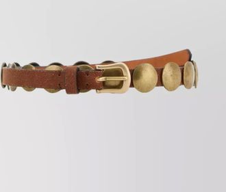 Golden Goose studded leather belt