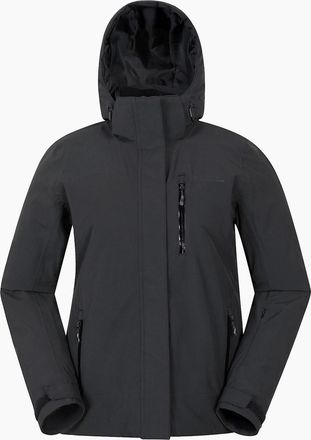 Mountain Warehouse Womens Mountain Warehouse Womens/Ladies Aspen Waterproof Ski Jacket - Black - Size: 18